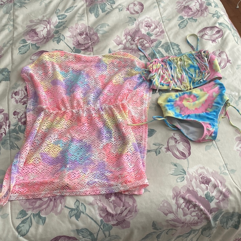 Tie Dye swim combo🍭👙